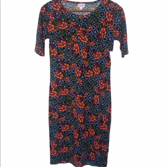 NWT LuLaRoe Julia Dress SIZE XS - Picture 1 of 7